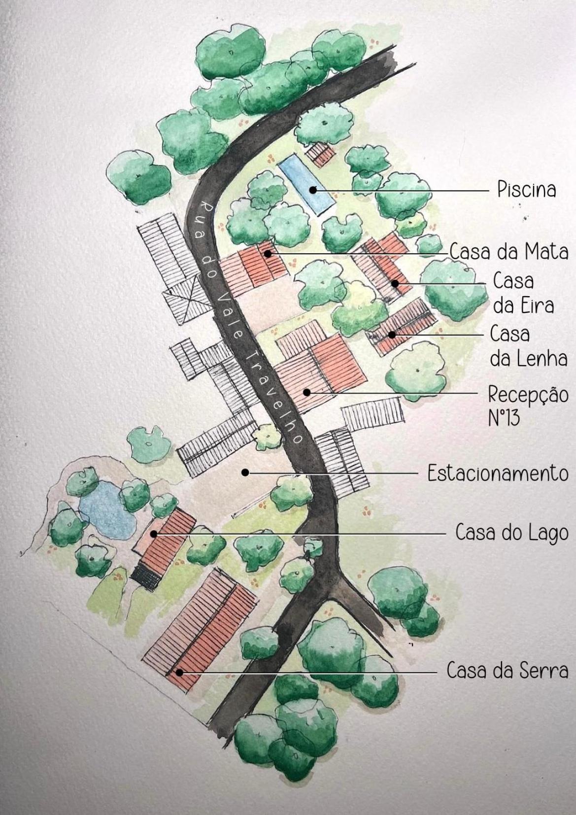 Casa Oliva - Casa Da Serra Porto de Mós Εξωτερικό φωτογραφία